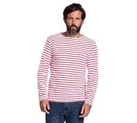 Armor Lux Marinière col Bateau en Coton épais