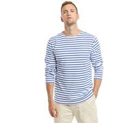 Armor Lux Homme Marinière "Houat" Héritage Homme T shirt, Multicolore (Blanc Dw5 Blanc/Étoile Blanc Dw5 Blanc/Étoile), XXL EU