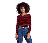 Armor Lux Marinière col Bateau en Coton épais LESCONIL