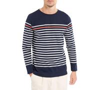 Armor Lux Marinière Col Bateau en Coton Épais Rempart