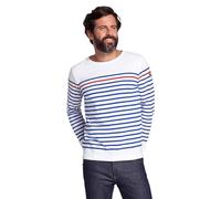 Armor Lux Marinière col Bateau en Coton épais REMPART