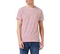 Armor Lux Marinière HOEDIC Homme, Multicolore (Blanc/Braise 320), Small (Taille fabricant: S)