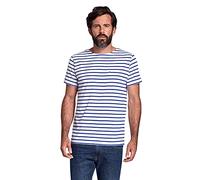 Armor Lux Marinière HOEDIC Homme, Multicolore (Blanc/Etoile Dw5), Small (Taille fabricant: S)