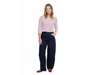 Armor Lux Marinière col Bateau en Coton léger
