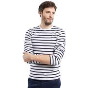 Armor Lux Marinière CROZON Homme, Multicolore (Blanc/Navire 400), Large (Taille fabricant: L)