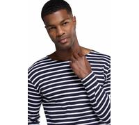 Armor Lux Marinière col Bateau en Coton épais