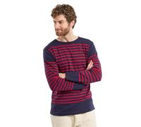 Armor Lux Marinière col Bateau en Coton épais Amiral