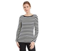 Armor Lux Marinière ERQUY, Multicolore (Rich Navy/Nature Bi5), XXXX-Large (Taille fabricant: 7) Femme