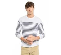 Armor Lux Marinière col Bateau en Coton léger
