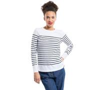 Armor-lux Marinière Femme Manches Longues, en Coton, Esprit Marin, Style Breton