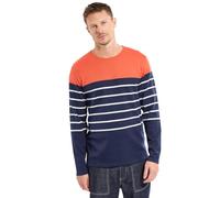 Armor Lux Marinière Homme Manches Longues, en Coton Bio, Esprit Marin