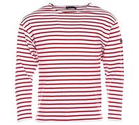 Armor Lux, Marinière "Loctudy" Homme, Blanc, X-Small (Taille Fabricant: 1)