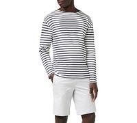 Armor Lux, Marinière "Loctudy" Homme, Blanc, XXX-Large (Taille Fabricant: 7)