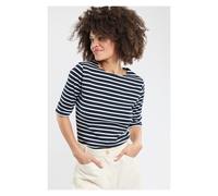 Armor Lux Marinière - Coton épais Rich Navy/Blanc XL