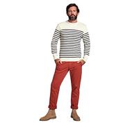 Armor Lux Molene Sweater, Nature/Navire, XS Homme
