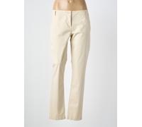 armor lux pantalons femme de couleur beige 42