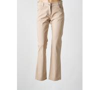 armor lux pantalons femme de couleur beige 46