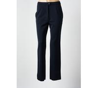 armor lux pantalons femme de couleur bleu