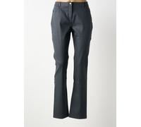 armor lux pantalons femme de couleur gris 42