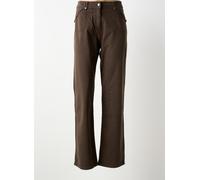 armor lux pantalons femme de couleur marron