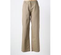 armor lux pantalons femme de couleur marron 44