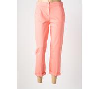 armor lux pantalons femme de couleur orange 38