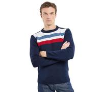 Armor Lux Pull Homme, Col Rond, Coupe Confort, Esprit Marin, Style Breton