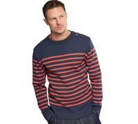 Armor Lux Pull Marin à Boutons en Ivoire végétal PAIMPOL