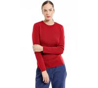 Armor Lux Pull Marin Femme, BRIAC, en Laine Mérinos, Col Rond, Coupe Confort