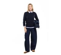 Armor Lux Pull Marin Femme, BRIAC, en Laine Mérinos, Col Rond, Coupe Confort