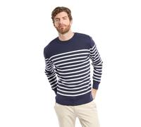Armor-Lux Pull marin GROIX rayé en coton Homme XXL Bleu