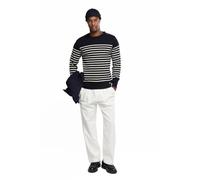 Armor Lux Pull Marin Homme, MOLÈNE, en Laine, Coupe Confort, Esprit Marin