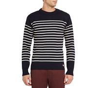 Armor Lux, Pull Marin "Molene" Héritage Homme,Multicolore (429 Navire/Nature 429 Navire/Nature) , Small (Taille fabricant: S)