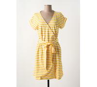 armor lux robes femme de couleur jaune