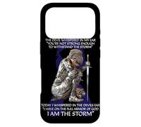 Armor of God Warrior Téléphone de Sensibilisation au Cancer du côlon chrétien Coque pour iPhone 17 Pro