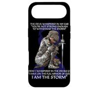 Armor of God Warrior Téléphone de Sensibilisation au Cancer du côlon chrétien Coque pour iPhone Air