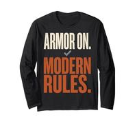 Armor on Modern Rules Medieval Combat Sport Humor Manche Longue