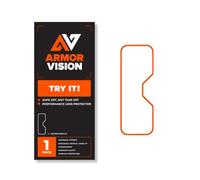 Armor Vision Film de protection haute performance 2ème génération | Film hydrophobe pour lunettes de sport | Protecteur de vision clair (70 mm (lot de 3)