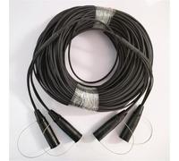 Armored Câble à Fibre Optique Connecteurs à Fibre Optique LC UPC Monomode SC UPC 2/4/6/8 Noyaux avec Couvercle de Protection 400M (LC UPC 6-Core 400m)