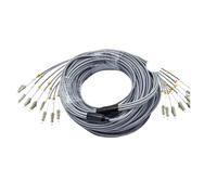 Armored Câble de Brassage à Fibre Optique 1-50m 8-Core OM2 Multimode Gris 8C SC LC FC ST A (2m 3pcs SC-SC)