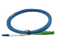 Armored Câble de raccordement à fibre optique E2000-LC 1 Core SM 1-10 mètres Monomode 3,0 mm 10 pièces (2 m)