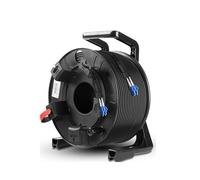 Armored Câble optique Exterieur de 50 mètres LC SC Mono-Mode 2/4/6/8 Conducteurs avec Rouleau et Capot de Protection (2-Core 2LC-2LC)