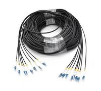 Armored Câble optique Exterieur Monomode 250M 250M 6-Core 6SC-6SC 310 Roll 6SC-6SC)