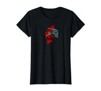 Armored Core VI Fires of Rubicon G6 Red T-Shirt, Femme, Noir, XS