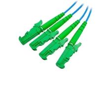 Armored Patchcord 1 noyau 5M-500M E2000/A LC FC ST SM 100M 200M Singlemode Pull en Fibre optique 1 Core Simplex E2000 (3 m 5 pièces, E2000A-ST)