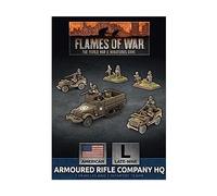 Armored Rifle Company Hq X1 Jeep, X1 M3, X2 Inf Sprue Plastic