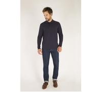 ArmorLux Polo Hanvec manches longues homme bleu - 95% coton 5% élasthanne, coupe droite L