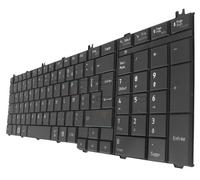 ARMORMICRO Clavier pour Toshiba Satellite (Pro) C650 (Pro) C650D (Pro) C655 (Pro) C655D - Français AZERTY (Noir)
