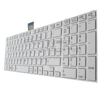 ARMORMICRO Clavier pour Toshiba Satellite (Pro) C855 (Pro) C855D C875 C875D (Pro) C850 C850D - Français AZERTY (Clavier Blanc CHICKLET)