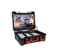 ARMORR GamersBox FHD IPS 21,5 pouces, écran amovible, Plug & Play, pour PS5, PS4, XBOX Series S, XBOX One X, PC et appareils mobiles, 48 Hz à 75 Hz (console non incluse)